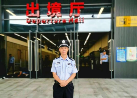 国门有我！皇岗边检民警这样对祖国表白